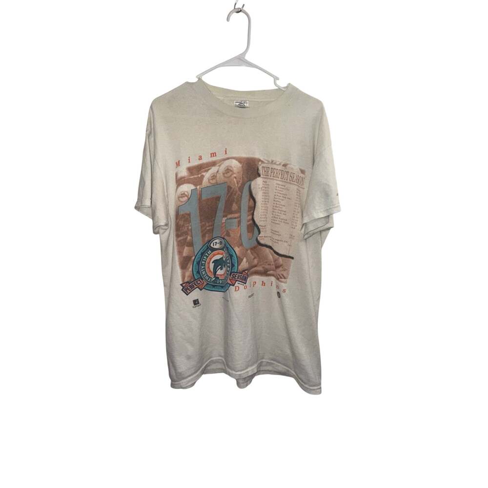 Vintage Miami Dolphins 1997 Perfect Season Tee